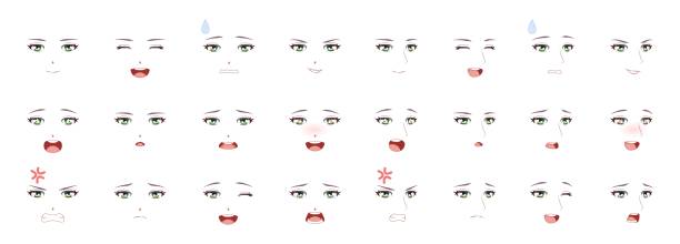 Anime Sad Face Pictures Illustrations, Royalty-Free Vector Graphics & Clip  Art - iStock