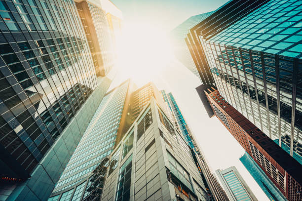 istock Office skysrapers in the sun 1278571510