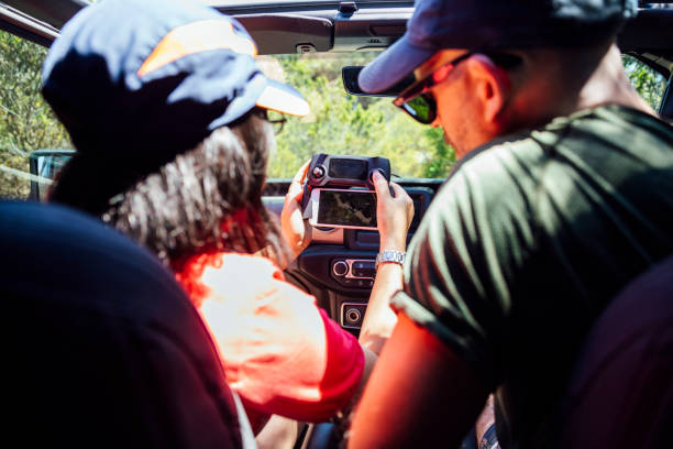 istock Flying The Drone In The Car 1278575030