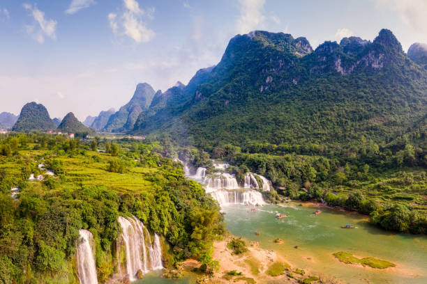 istock Ban Gioc Waterfall Thac Ban Gioc Cao Bang 1278578369