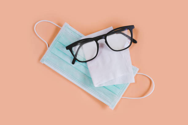 istock fold tissue can prevent face masks from fogging up on glasses lenses 1278581561