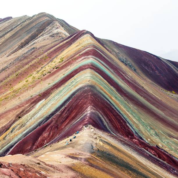 istock Rainbow mountains Andes near Cusco in Peru 1278581743