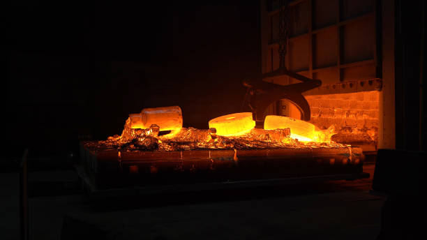 istock Metalworking machine. The process of processing parts on an old rotary machine. Milling a metal part 1278582696