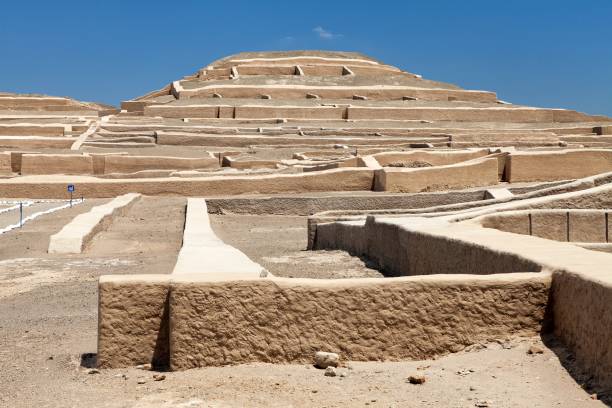 istock Nasca or Nazca pyramid at Chahuachi in Peru 1278582771