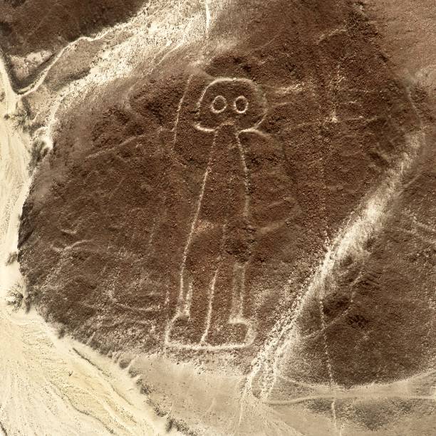 istock The spaceman or space man, Nazca or Nasca geoglyph 1278584644