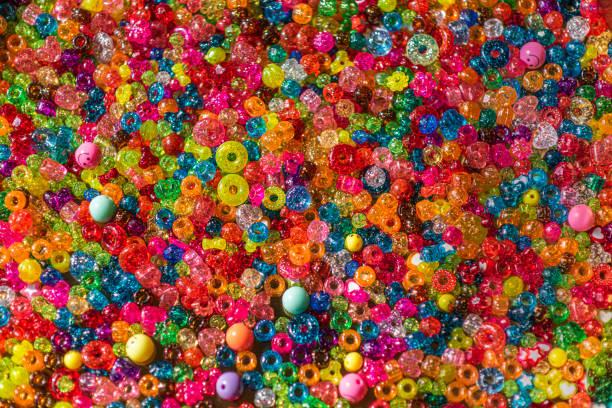 istock Full Frame Shot Of Colored Beads 1278586844