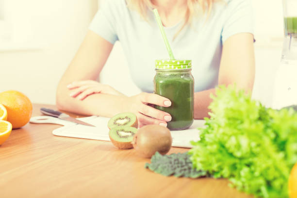 istock Preparing detox fruits smoothie in blender 1278588198