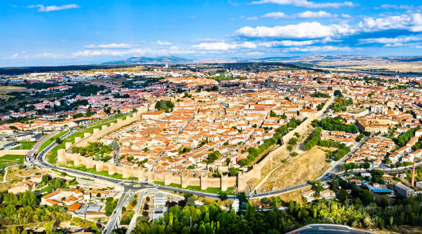 istock Avila with medieval walls in Spain 1278588478