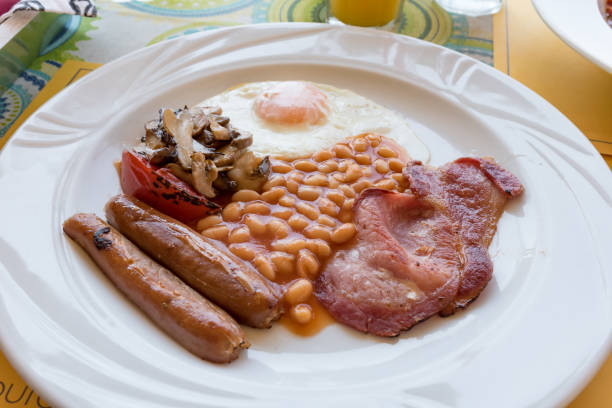 istock Tasty full English breakfast 1278588781