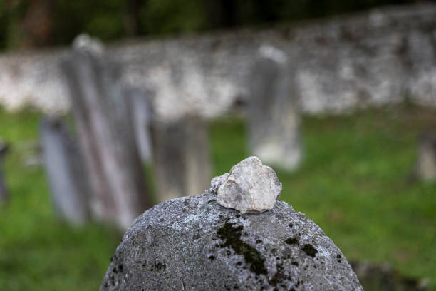 istock Very old abandoned Jewish cemetery 1278589732