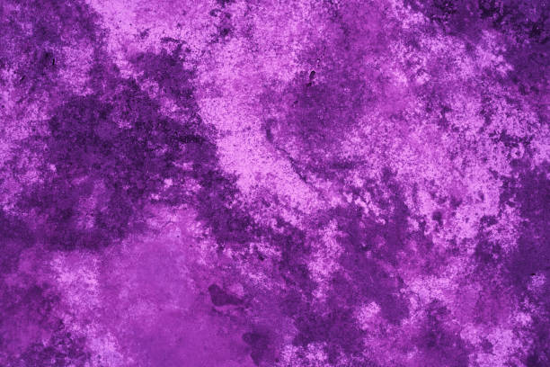 istock Purple blotched concrete stained full frame background 1278595189