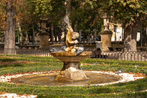 istock Some pigeons dirnking in the fountain 1278595720