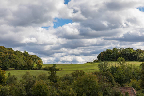 istock Autumn landscape around the castle Branc 1278603497