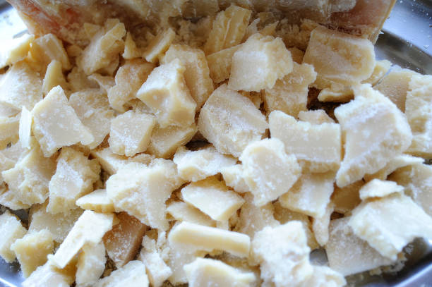 istock Big tray with Parmesan cheese chunks ready to be served or used for cooking 1278606743