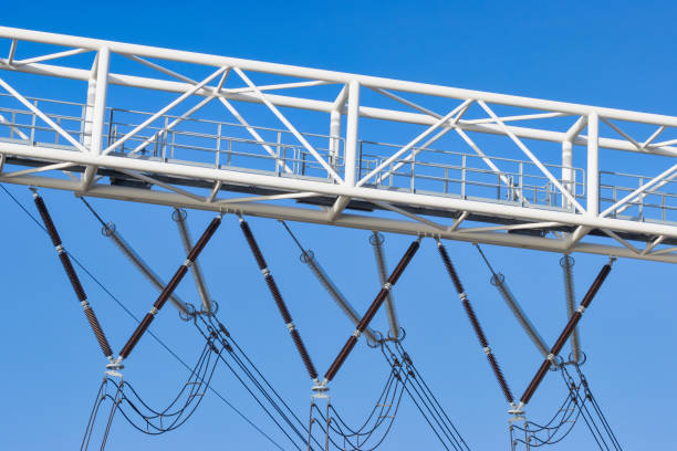 istock New Dutch electricity distribution station with large isolators 1278612656