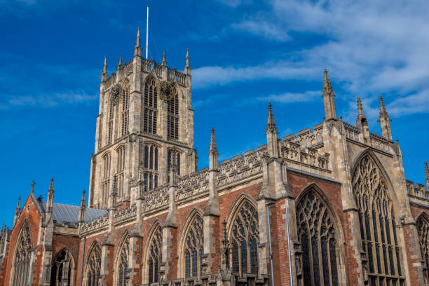 hull minster w pogodny dzień - kingston upon hull zdjęcia i obrazy z banku zdjęć