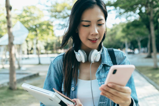 istock Asian woman student 1278615840