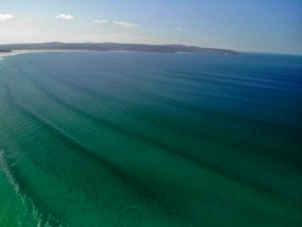 istock Lines at sea looking out towards St Ives, Cornwall UK 1278616987