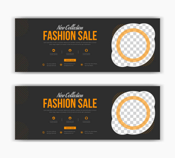 Fashion lifestyle shopping sale offer social media post poster instagram story facebook cover page, header, timeline web banner template design Fashion lifestyle shopping sale offer social media post poster instagram story facebook cover page, header, timeline web banner template design facebook f8 stock illustrations