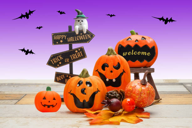 istock Happy Halloween party. Display for a fun Halloween party 1278618557