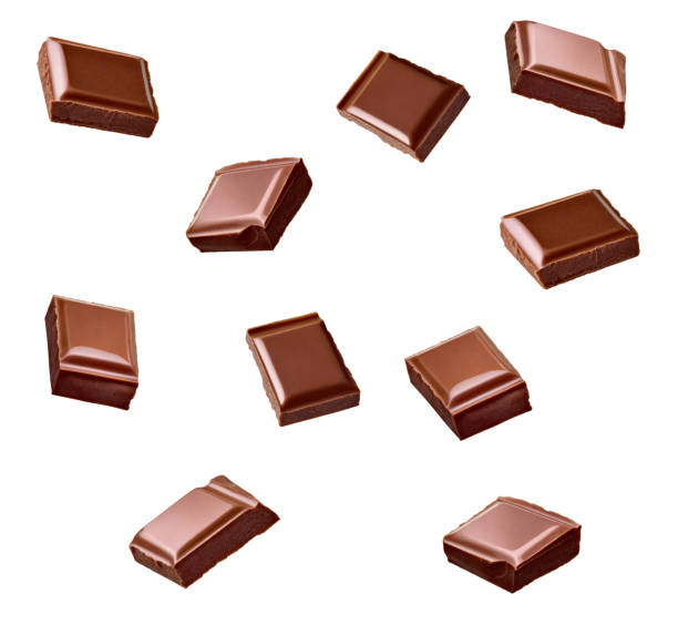 istock chocolate piece sweet food dessert falling 1278618880