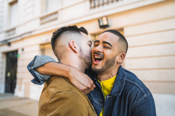 istock Gay couple spending time together. 1278619772