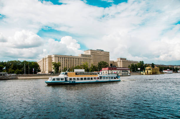 istock Russian Architecture And Moskva River And Bridge 1278628813