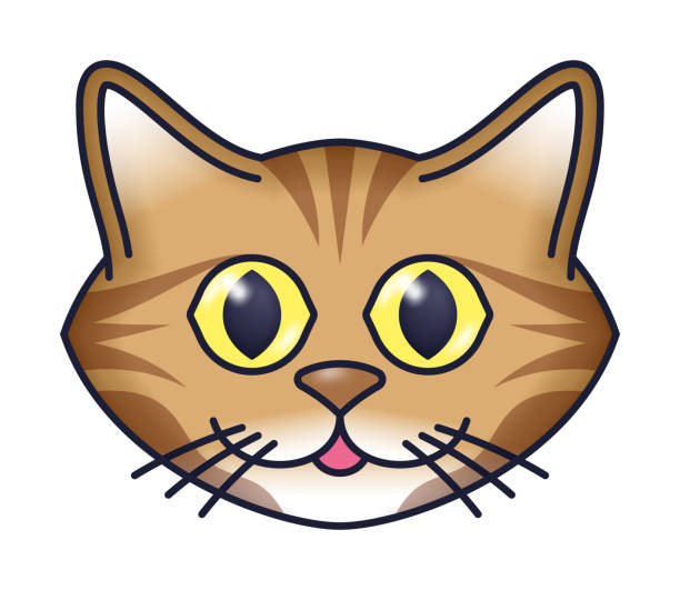 462 Yellow Tabby Cat Illustrations & Clip Art - iStock