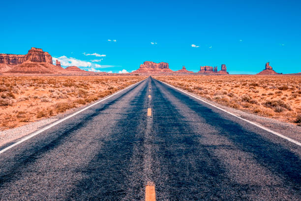 istock Scenic road to Monument Valley 1278650273