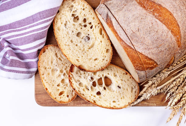 istock Homemade freshly baked country bread. 1278651428