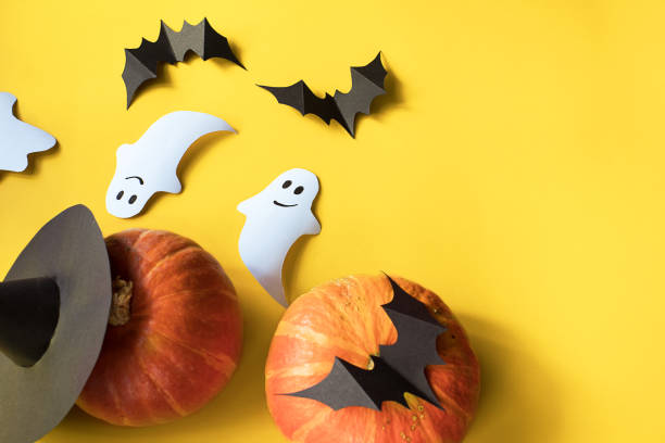 istock Home handmade decor to celebrate Halloween. 1278657180