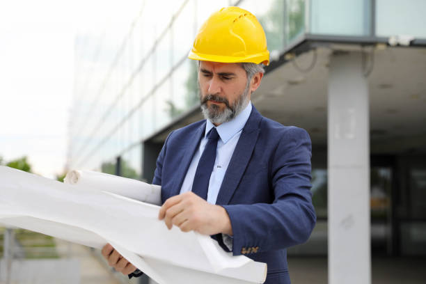 istock senior businessman architect on the construction site 1278657480