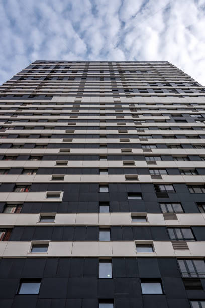 istock Modern architecture lines of high-rise building 1278659459