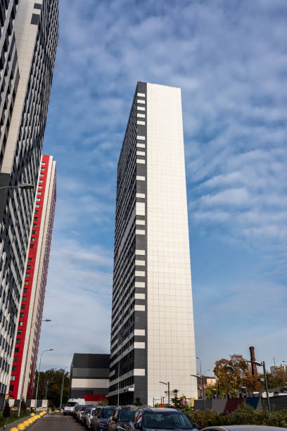 istock Modern architecture lines of high-rise building 1278659463