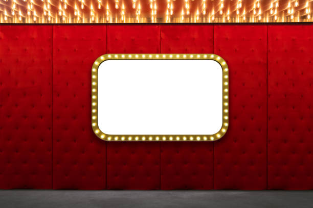 istock Theatre billboard marquee lights vintage 1278659766