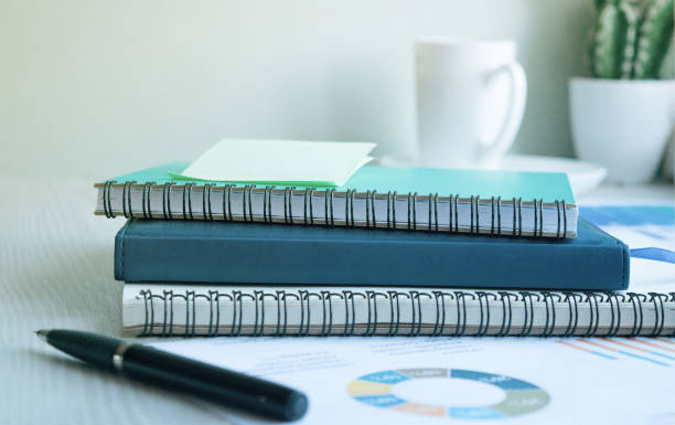 istock Business documents, business charts on the office table as a business workplace concept. Soft light. 1278666176