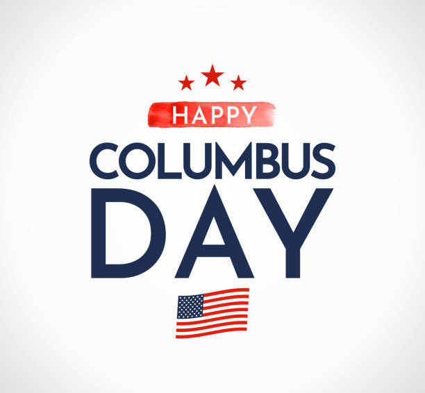 Columbus Day background. Vector Columbus Day background. Vector illustration. EPS columbus day stock illustrations