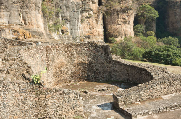 istock Ruins in Malinalco, Archaeological site in Mexico. 1278675830