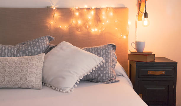 istock Make yourself comfort have a tea and read a book before go to sleep 1278680035
