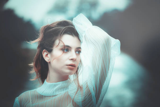 istock Pensive woman in silence 1278684508