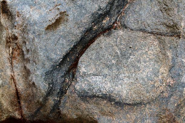 istock Close up view at a granite and stone wall texture in a high resolution. 1278685874
