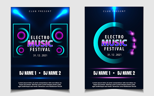 Can use for concert disco, club party, event flyer invitation, cover festival poster