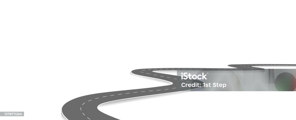 Vector Inroads Vector Stock Illustration - Download Image Now - Winding Road, Long ...