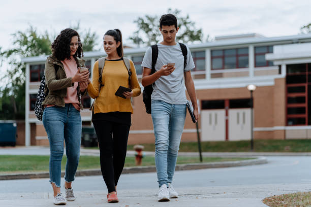 istock Young Students at the College 1278714167