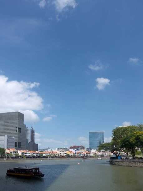 istock Boat Quay famous Singapore downtown place 1278718724