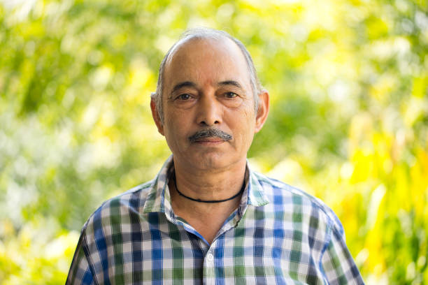 Senior man portrait