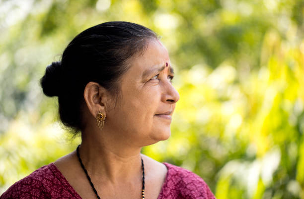 Senior woman portrait