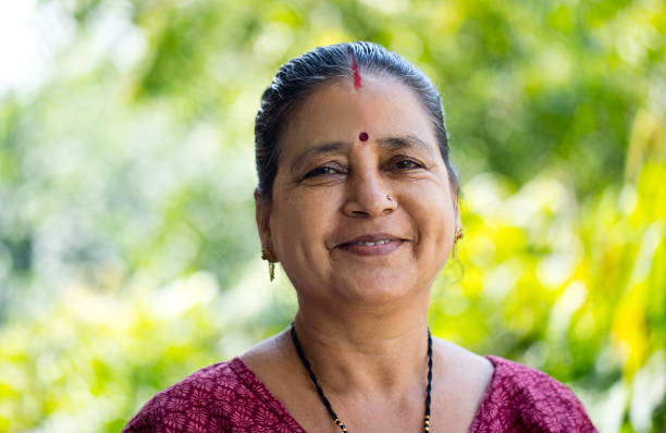 istock Senior woman portrait 1278735044