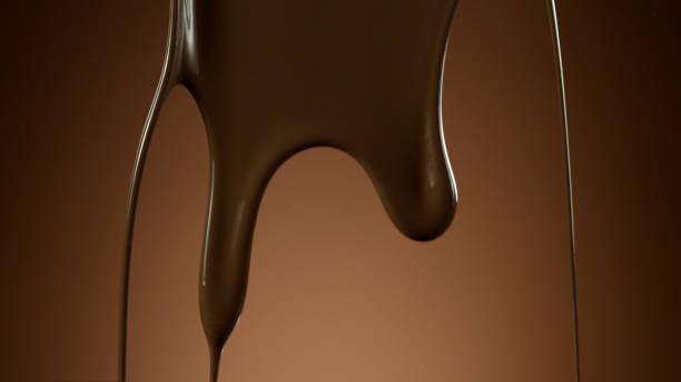istock Abstract shape of melting chocolate 1278738702