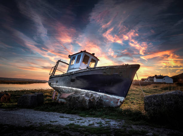 The old fishing boat